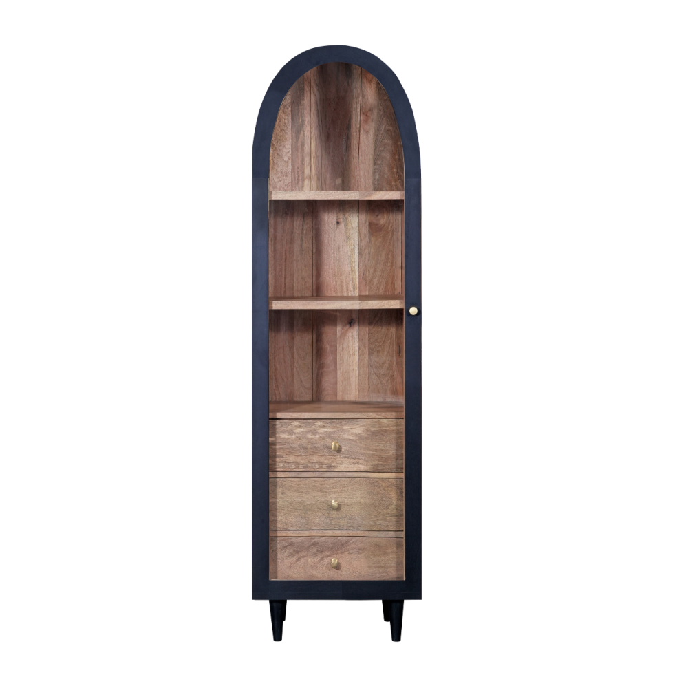 Icon Single Door Glass Cabinet