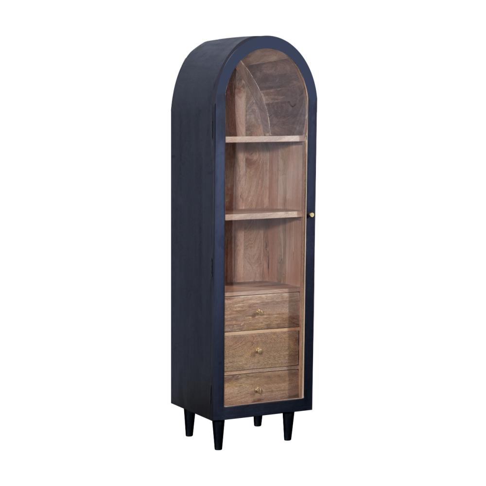 Icon Single Door Glass Cabinet