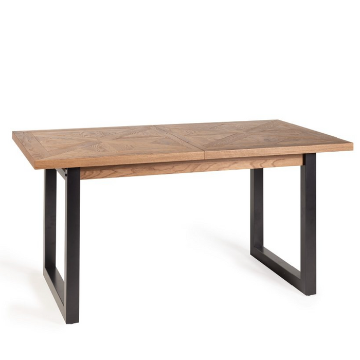 Indus Rustic Oak 4-6 Dining Table