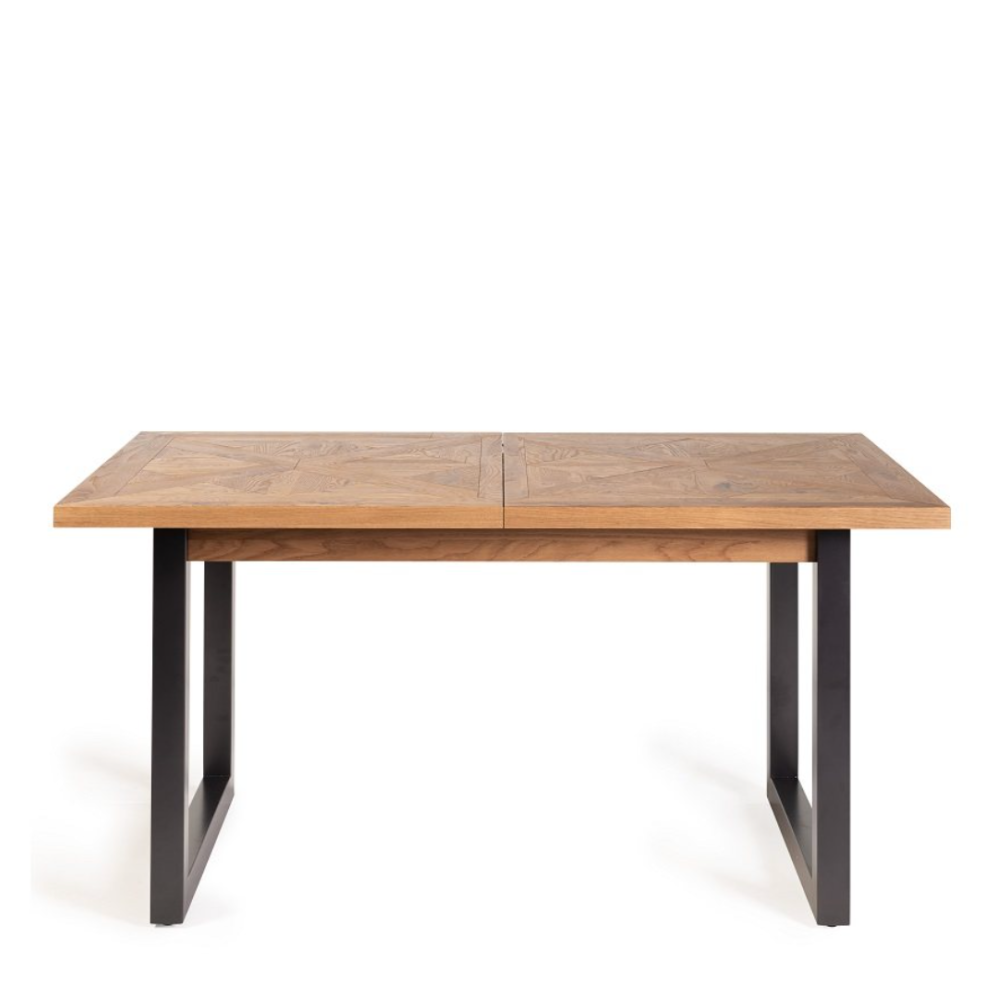 Indus Rustic Oak 4-6 Dining Table