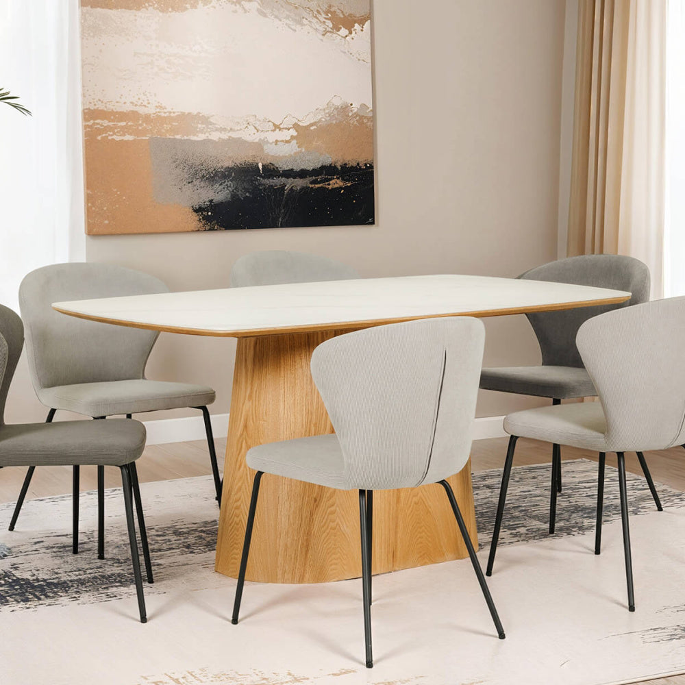 Indy Rectangle Dining Table 1600 Sand