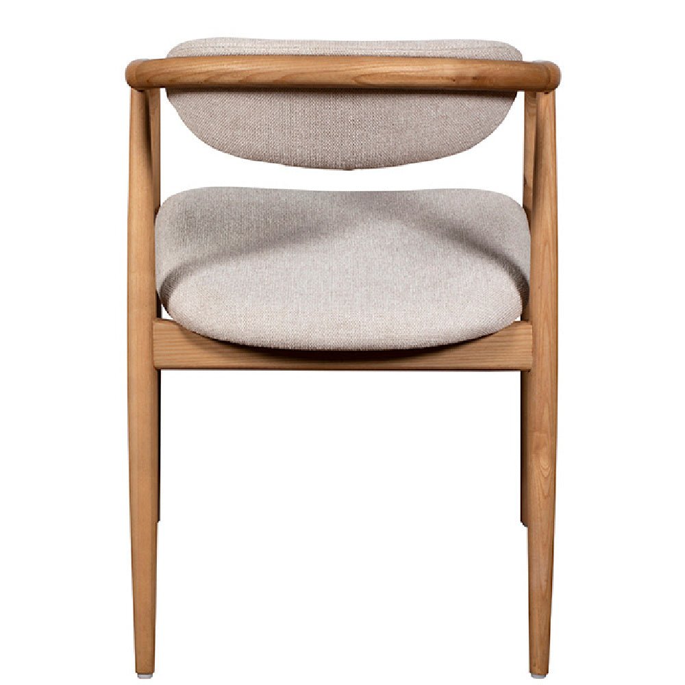 G Plan Isabelle Retro Dining Arm Chair in Taupe