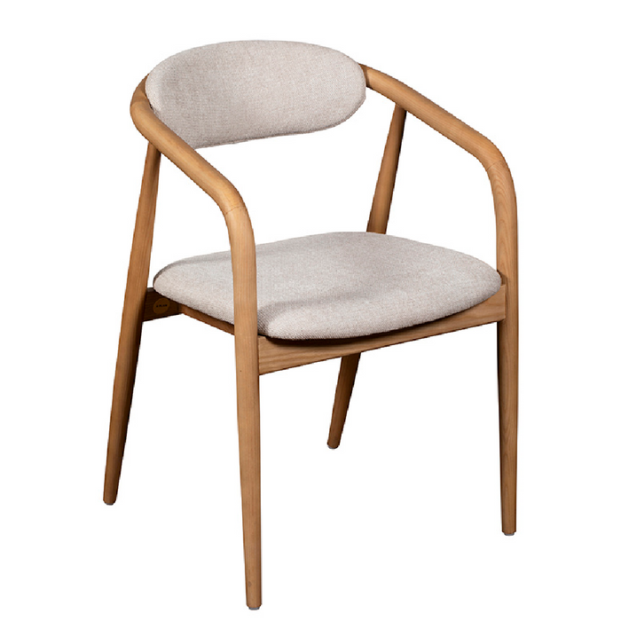 G Plan Isabelle Retro Dining Arm Chair in Taupe