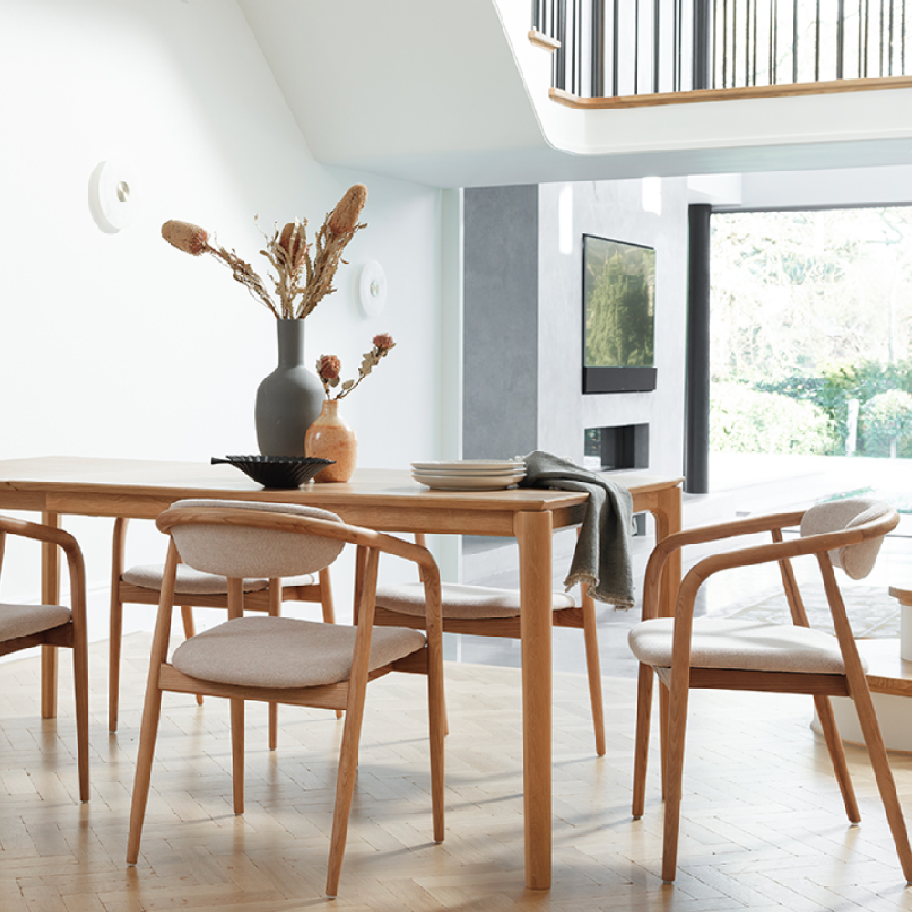 G Plan Isabelle Retro Dining Arm Chair in Taupe