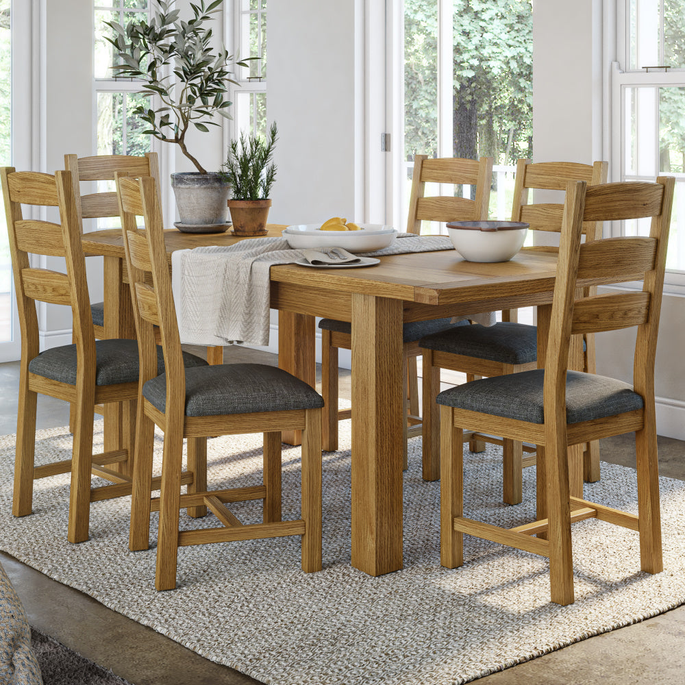 BurfordBroadway  oak 1500/2000 extending table