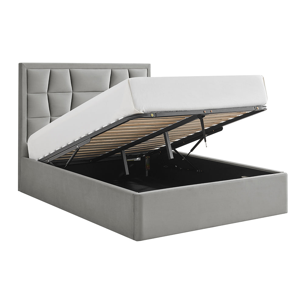 Carmen Storage Bed silver New!!