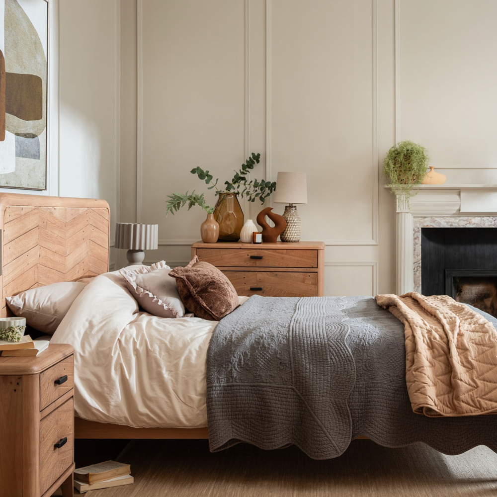 Jude Reclaimed Wood Bed Frame