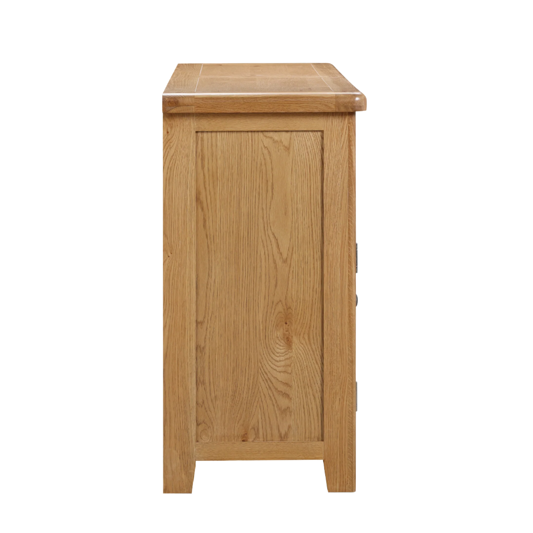 Kingsbury Oak  2 Door and Drawer  Sideboard