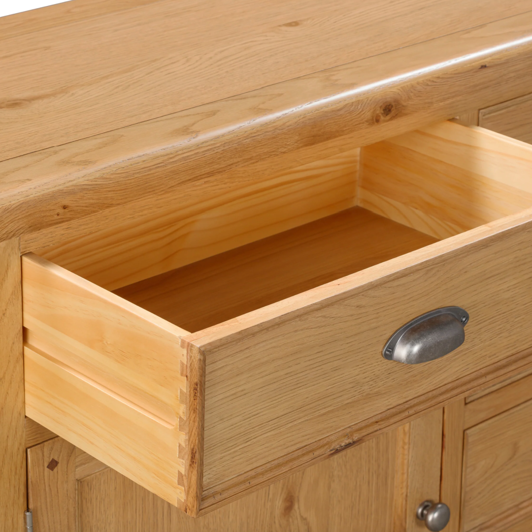 Kingsbury Oak  3Door and Drawer  Sideboard
