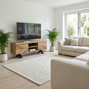 Ellipse Rustic Oak Entertainment Unit