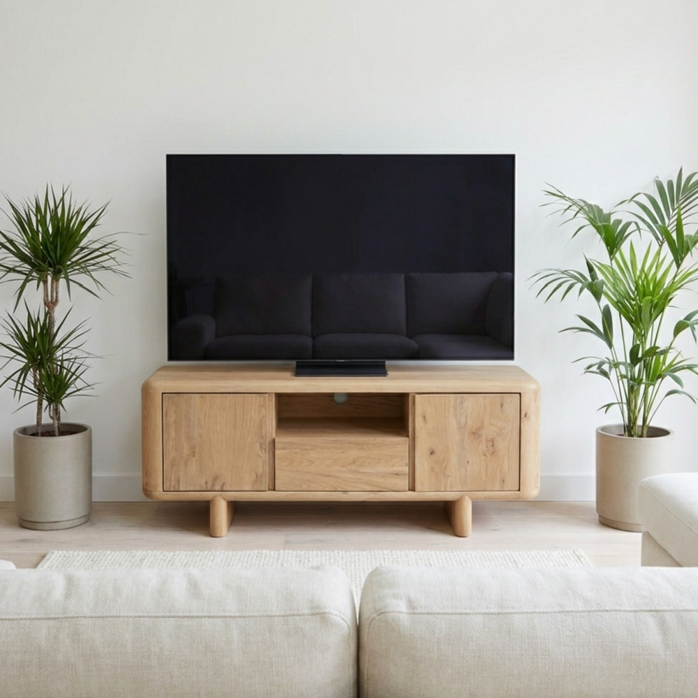Flynn Natural Oak TV Unit