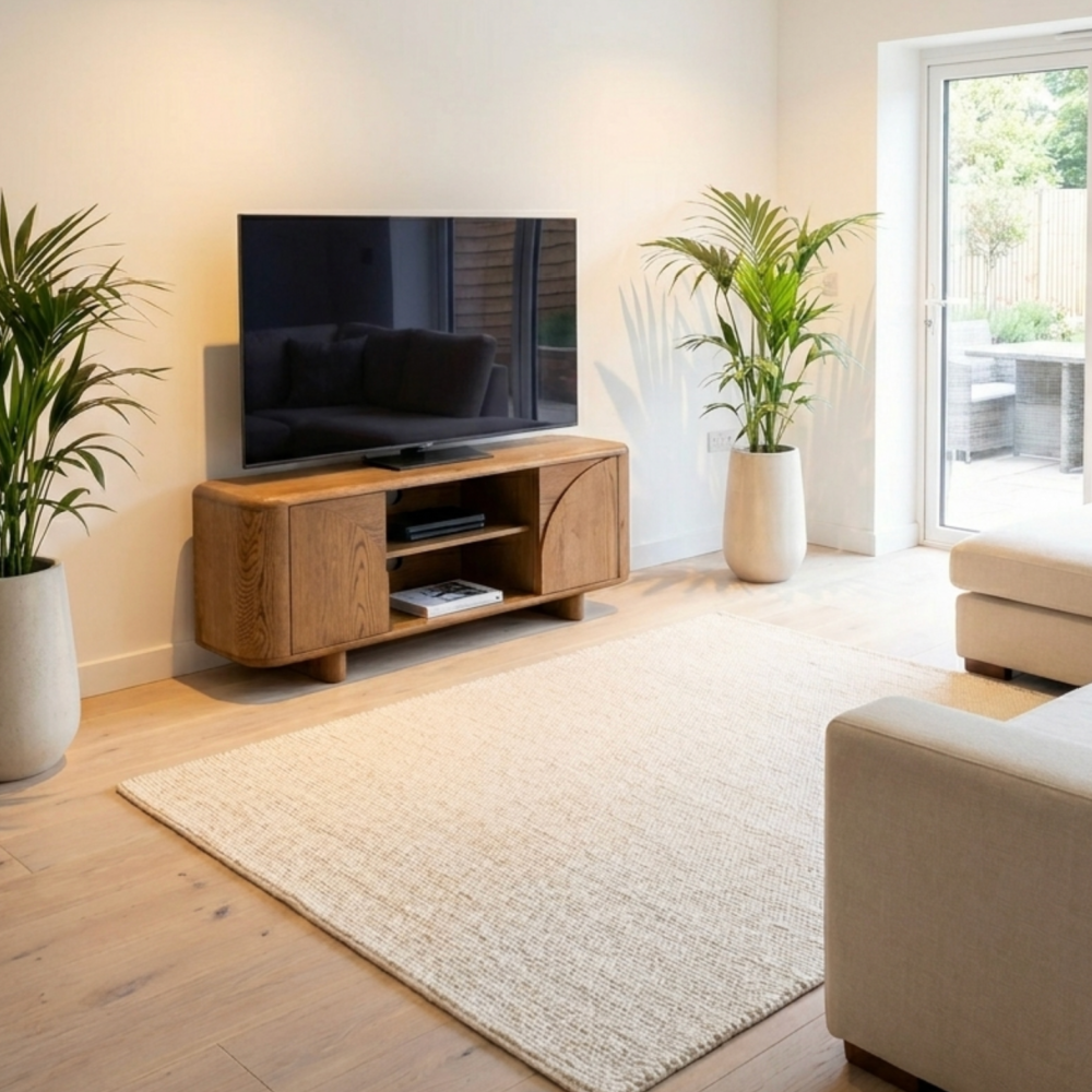 Austin Warm Oak Tv Unit