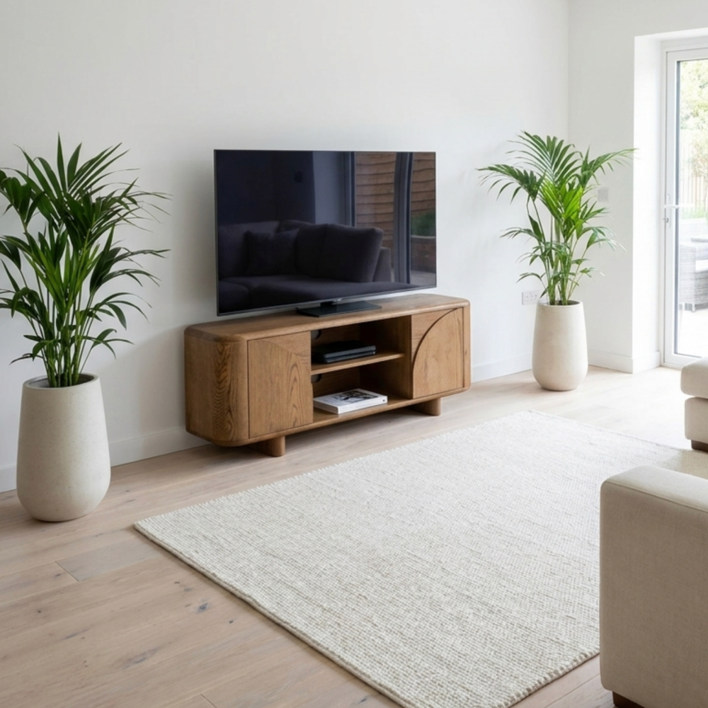 Austin Warm Oak Tv Unit