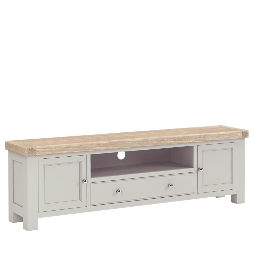 Salcombe Grey 190cm TV Unit