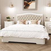 Painted Mabel Bed in Bone White