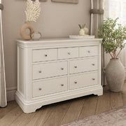 Mabel 7 Drawer Chest of Drawers Bone White