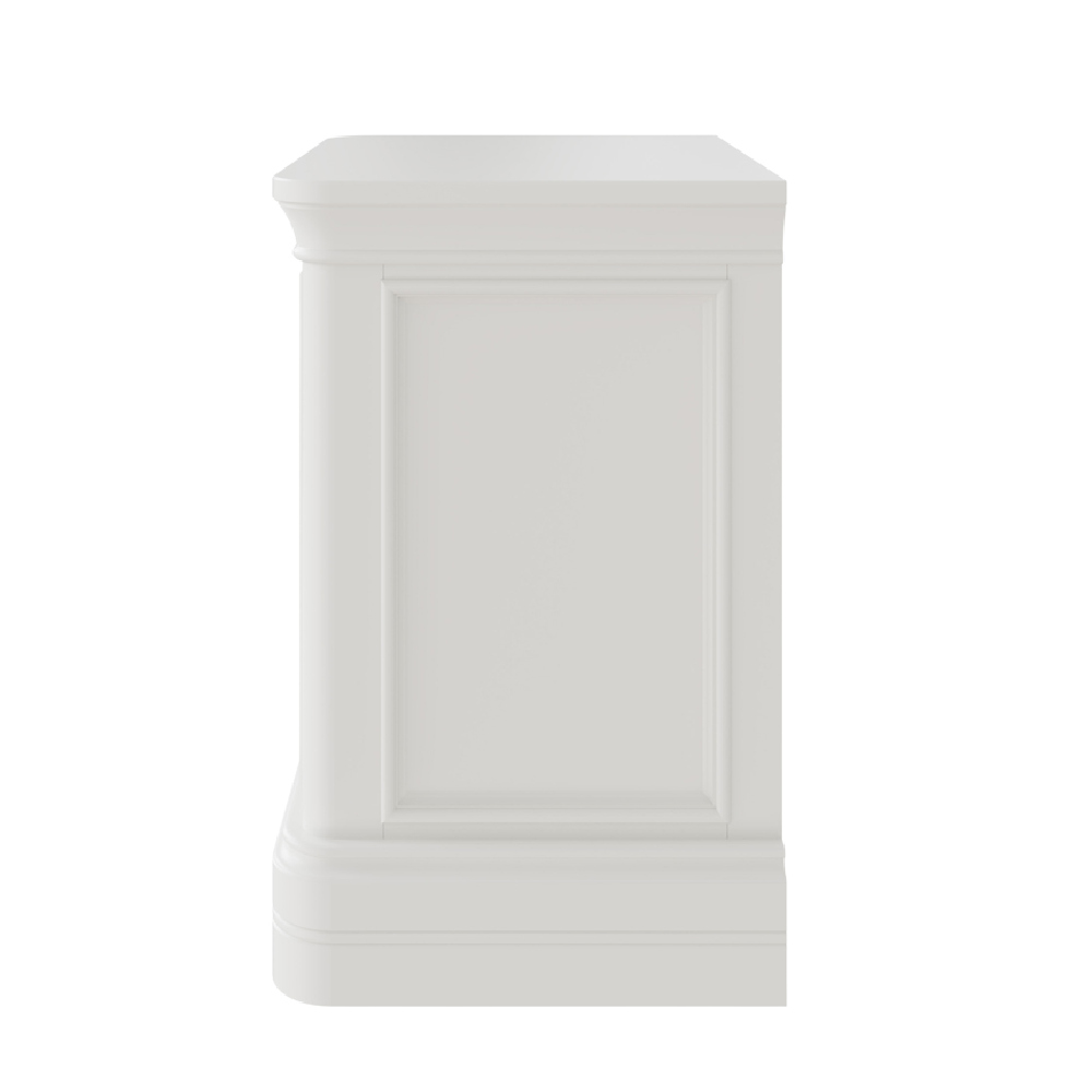 Mabel Bedside Table Bone White
