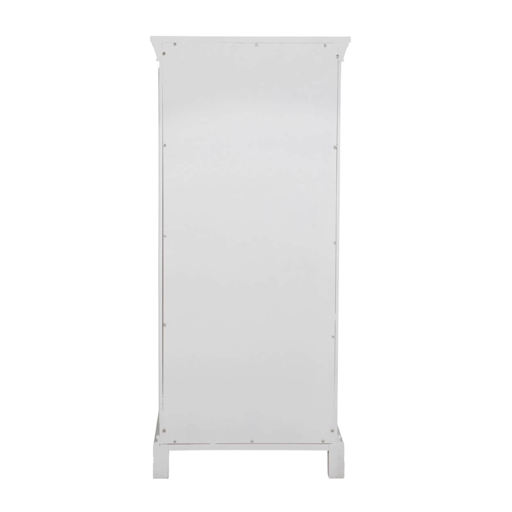 Mabel 5 Drawer Chest of Drawers Bone White