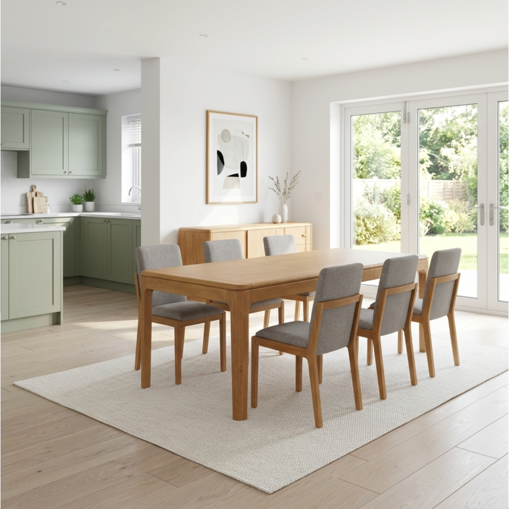 G-PLAN MADDISON 160CM-210CM EXTENDING DINING TABLE