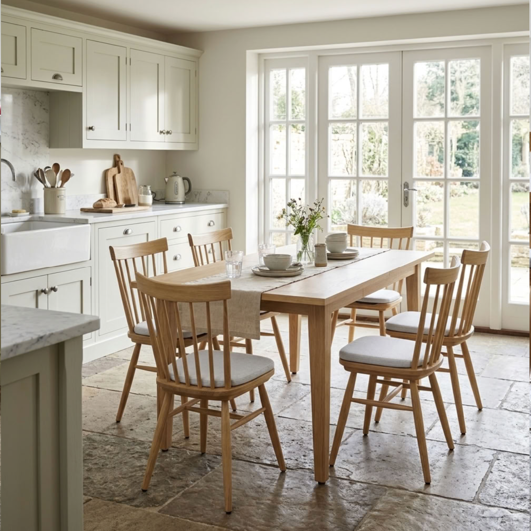 Malmo Dining Chair with Cushion (Pair)