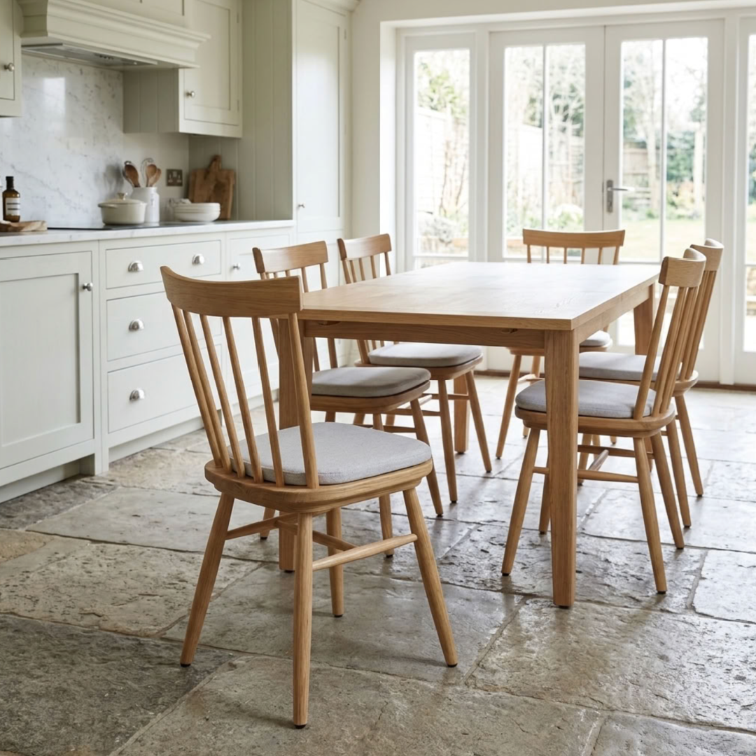 Malmo Dining Chair with Cushion (Pair)