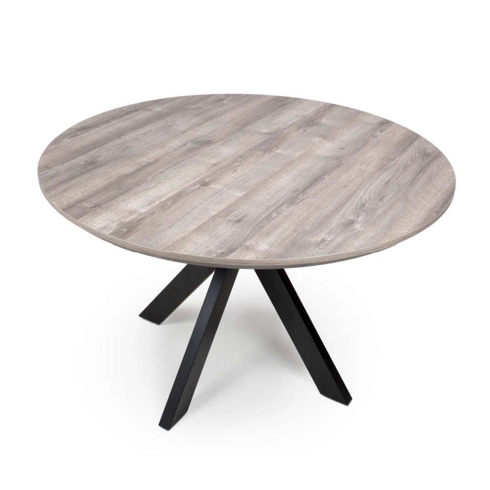 MANHATTAN   ROUND 120cm Dia DINING TABLE With Smart tops