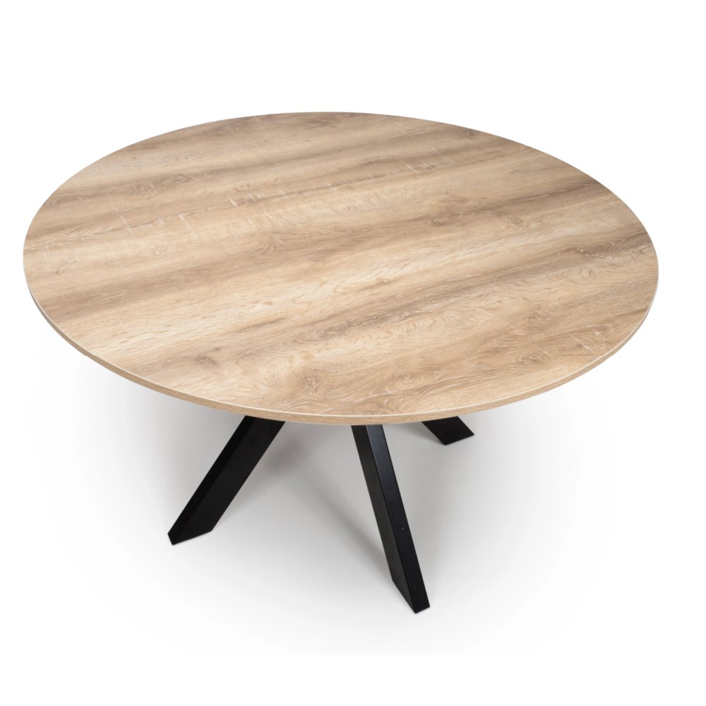 MANHATTAN   ROUND 120cm Dia DINING TABLE With Smart tops