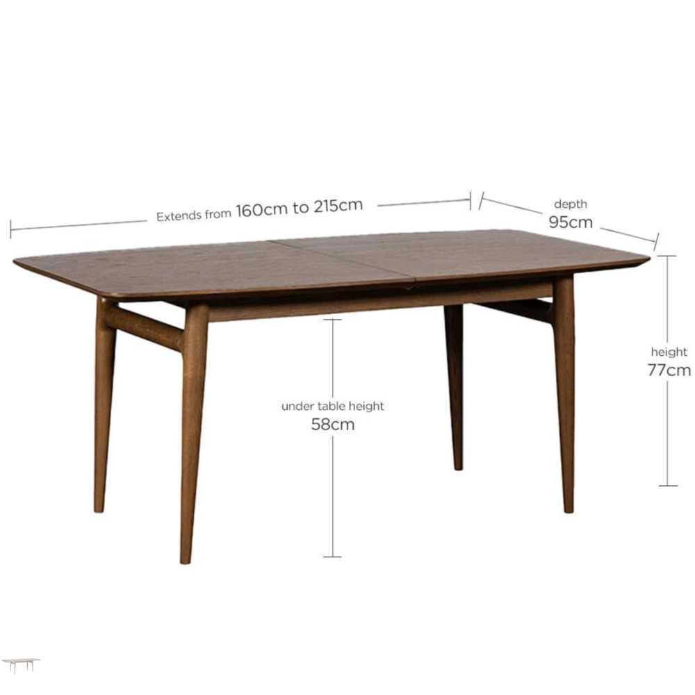 G-Plan Marlow 160-215cm Extending table