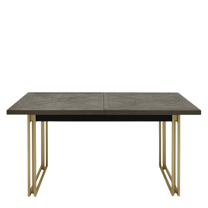 Athena Fumed Oak 4-6 Extension Dining Table