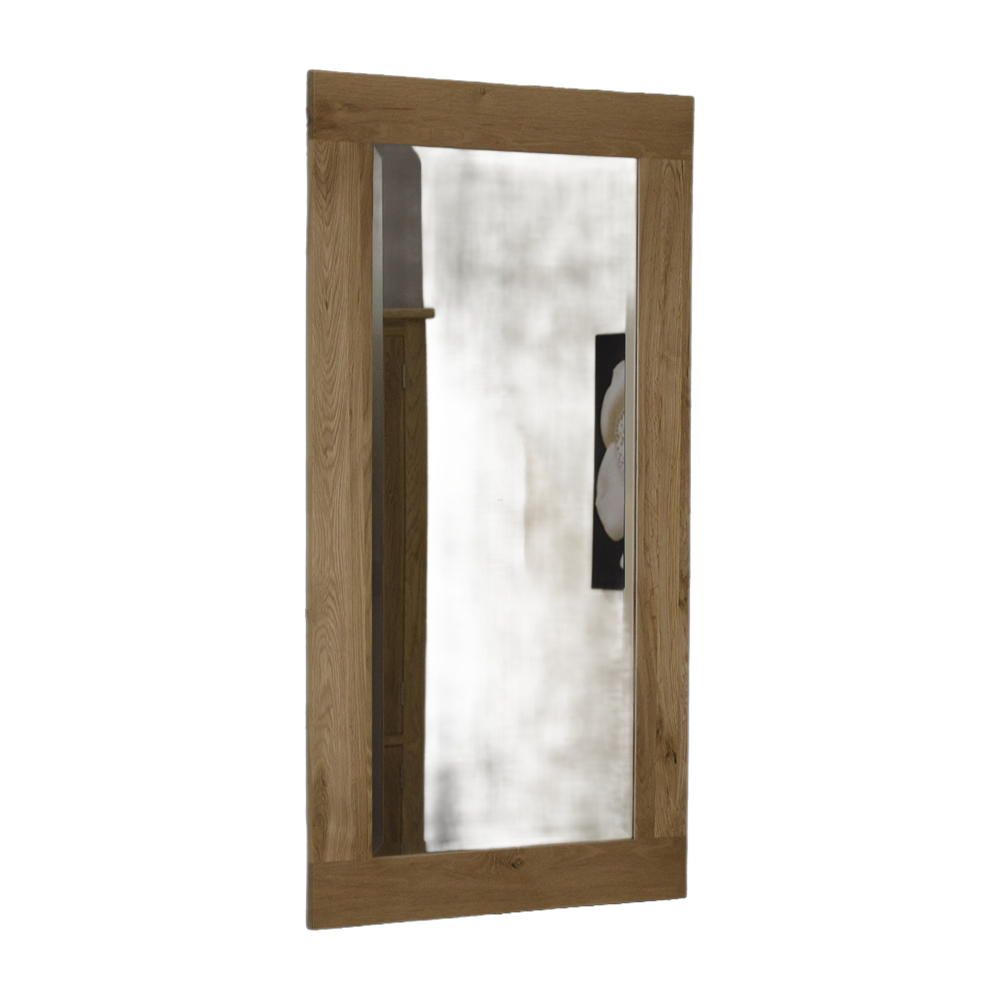 Oak Wall Mirror 1150 x 600