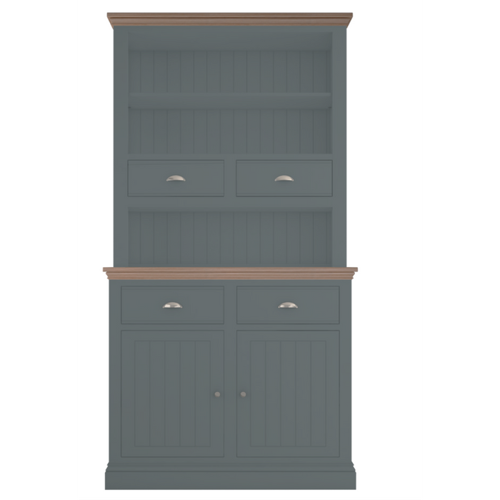 New England Small Open Rack Dresser With Spice Drawers