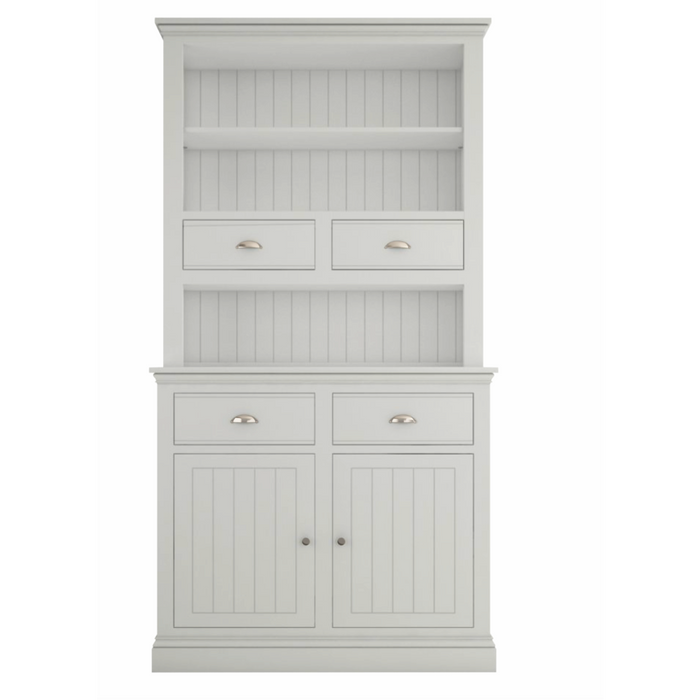 New England Small Open Rack Dresser With Spice Drawers