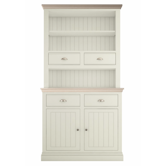 New England Small Open Rack Dresser With Spice Drawers