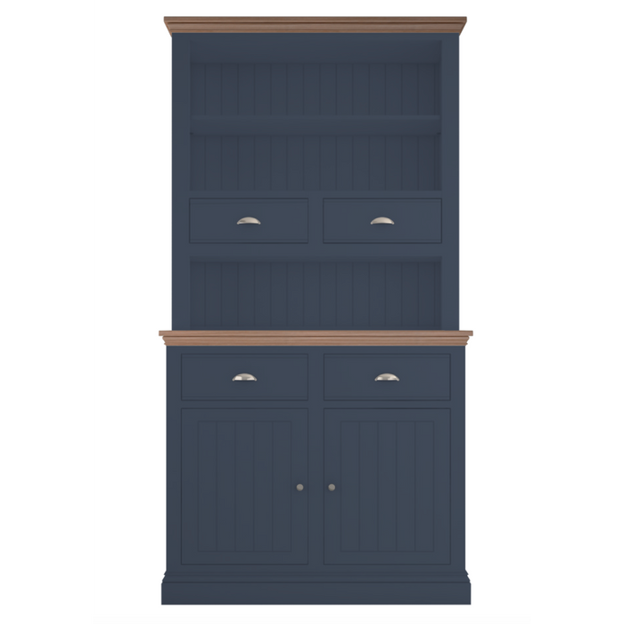 New England Small Open Rack Dresser With Spice Drawers