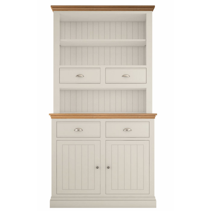 New England Small Open Rack Dresser With Spice Drawers