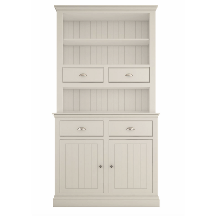 New England Small Open Rack Dresser With Spice Drawers