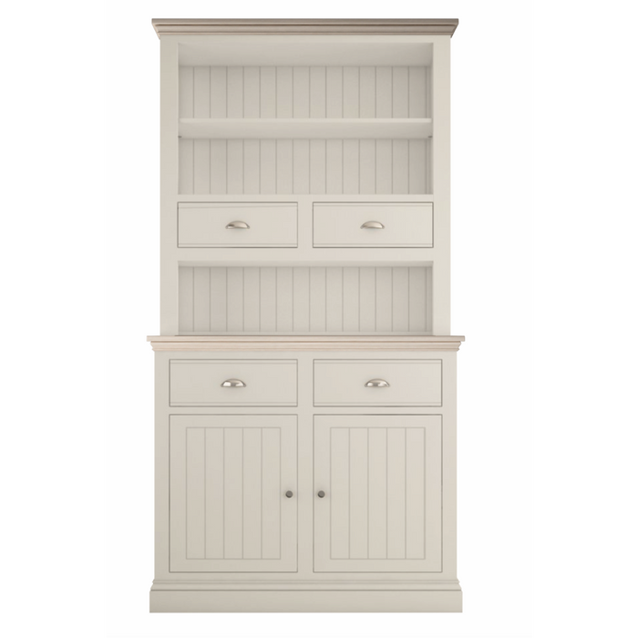 New England Small Open Rack Dresser With Spice Drawers