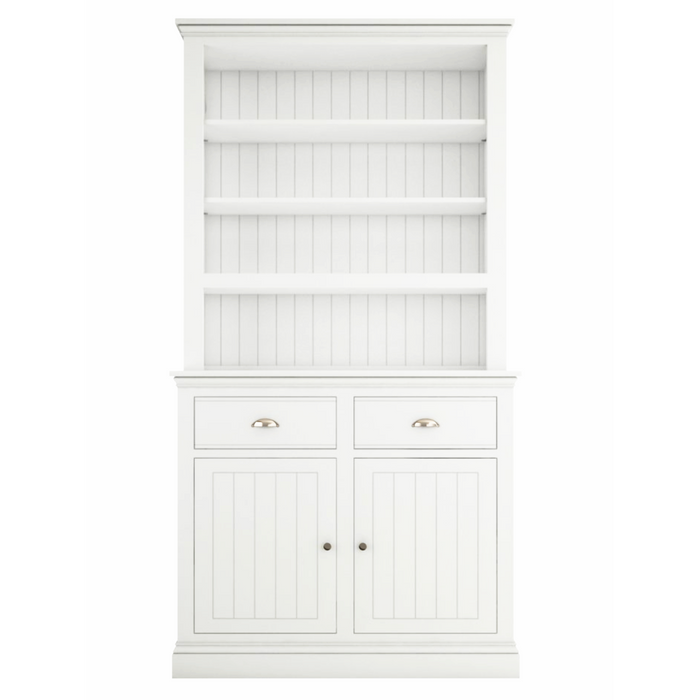 New England Small Open Rack Dresser With Spice Drawers