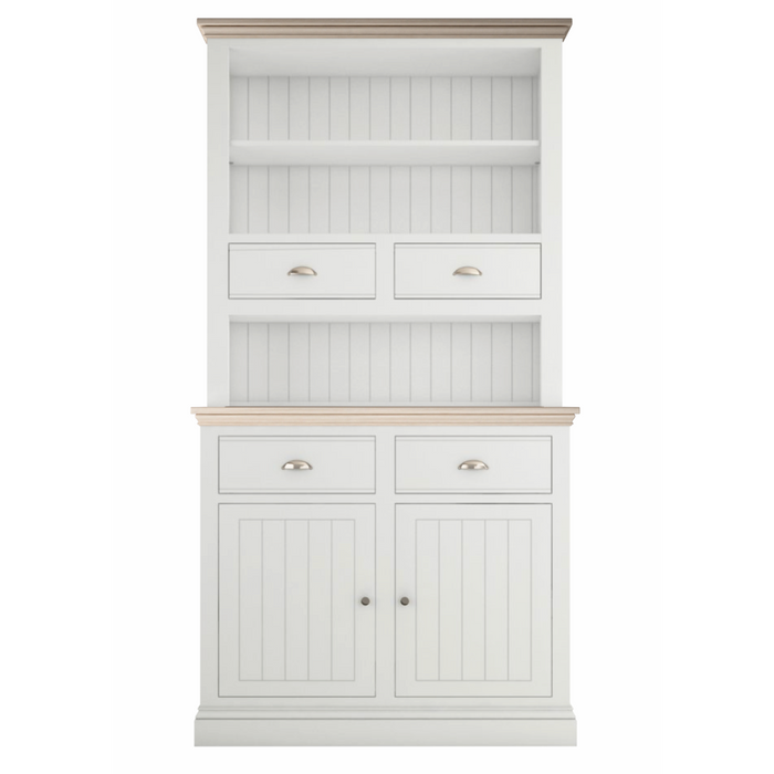 New England Small Open Rack Dresser With Spice Drawers