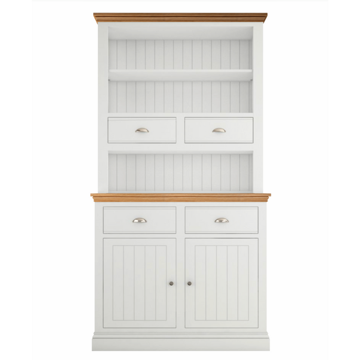 New England Small Open Rack Dresser With Spice Drawers