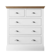 New England Painted 2 + 3 Drawer Chest