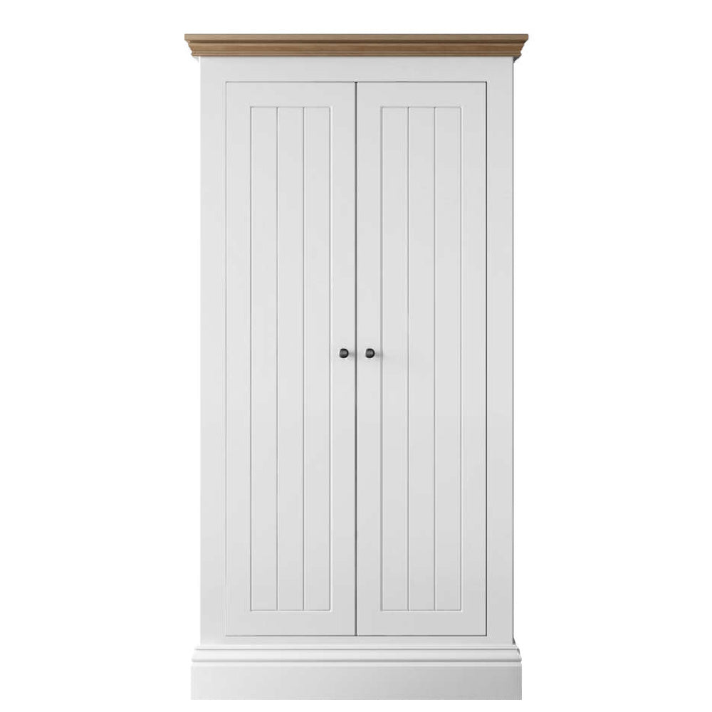 New England Painted 2 Door full hanging wardrobe