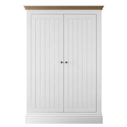 New England Large 2 Door Full Hanging Wardrobe