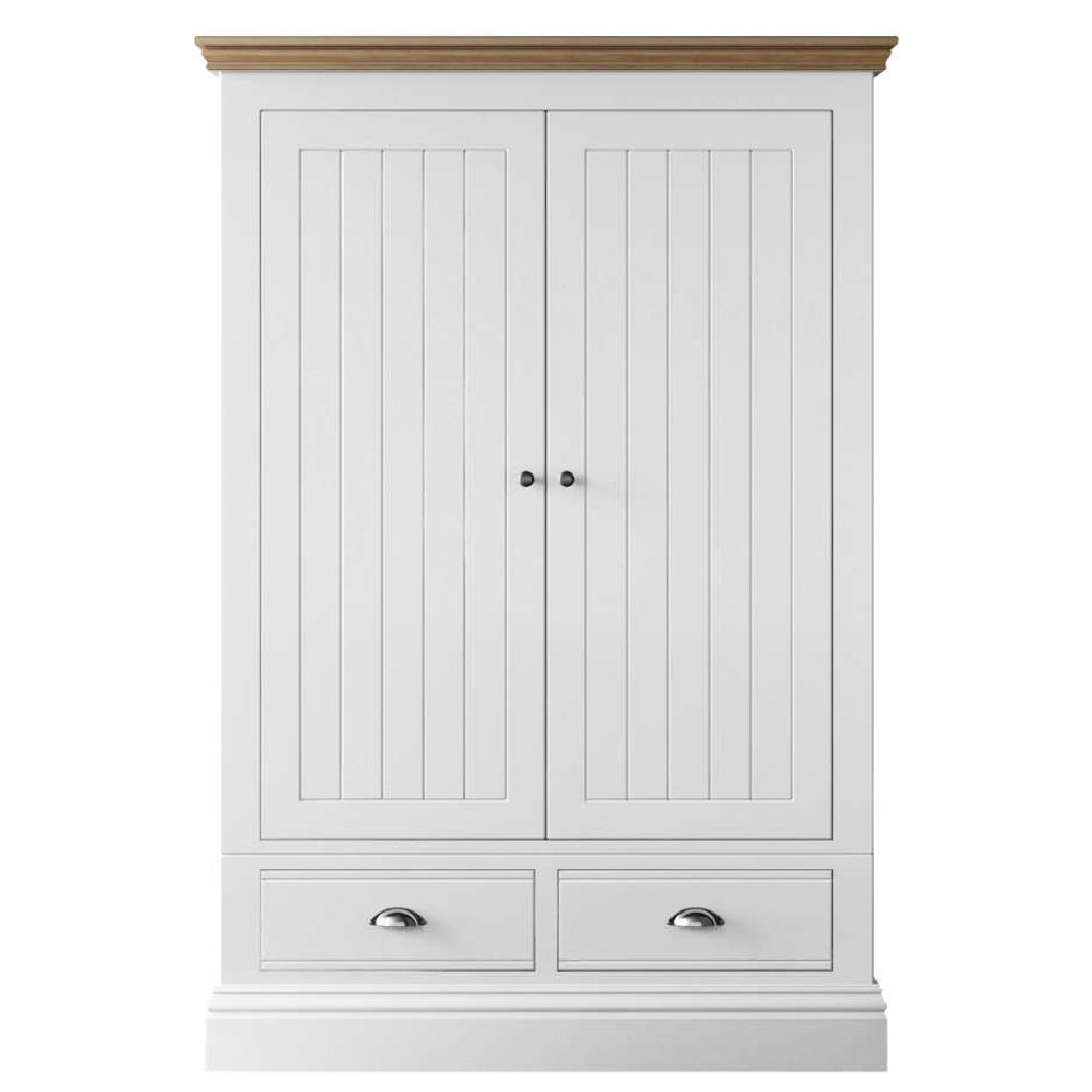 New England 2 Door 2 Drawer Wardrobe