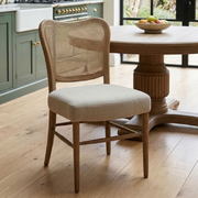 Bonnie Steeple Grey Fabric Dining Chair set of 6