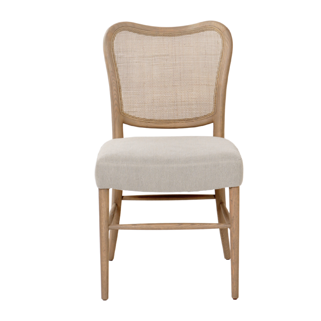 Bonnie Steeple Grey Fabric Dining Chair set of 6