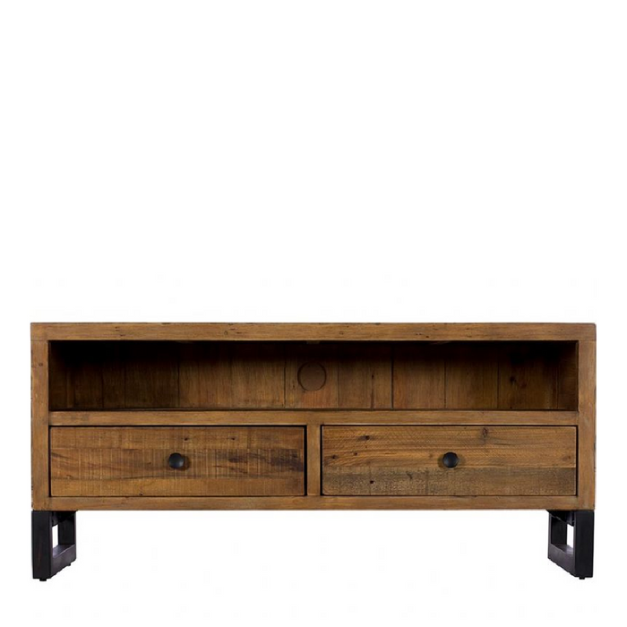 Nixon Reclaimed TV Unit With Drawers