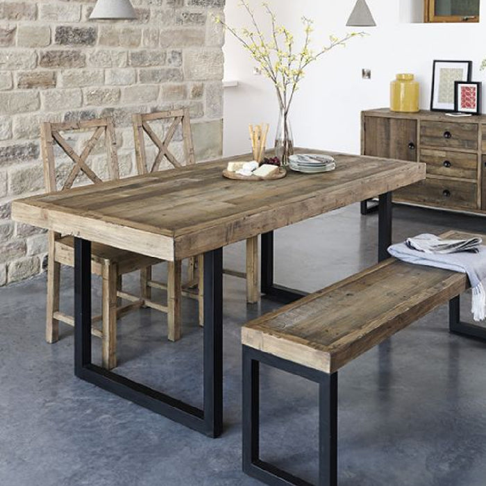 Nixon  180cm Reclaimed Extending Dining Table