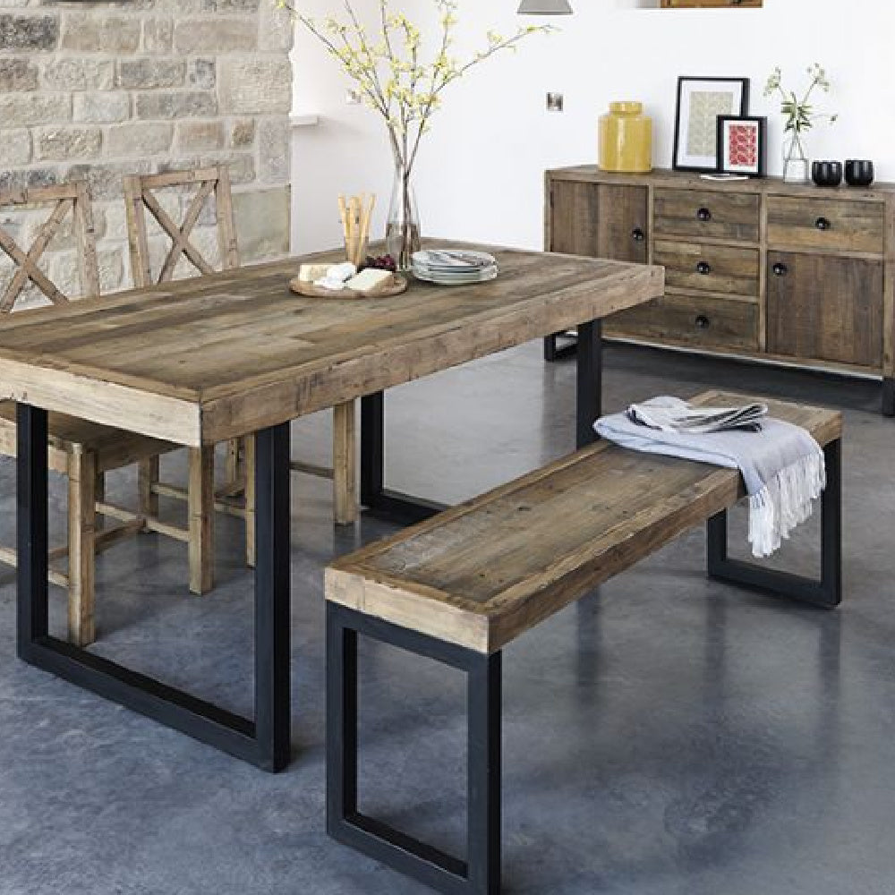 Nixon  Reclaimed Small Bench