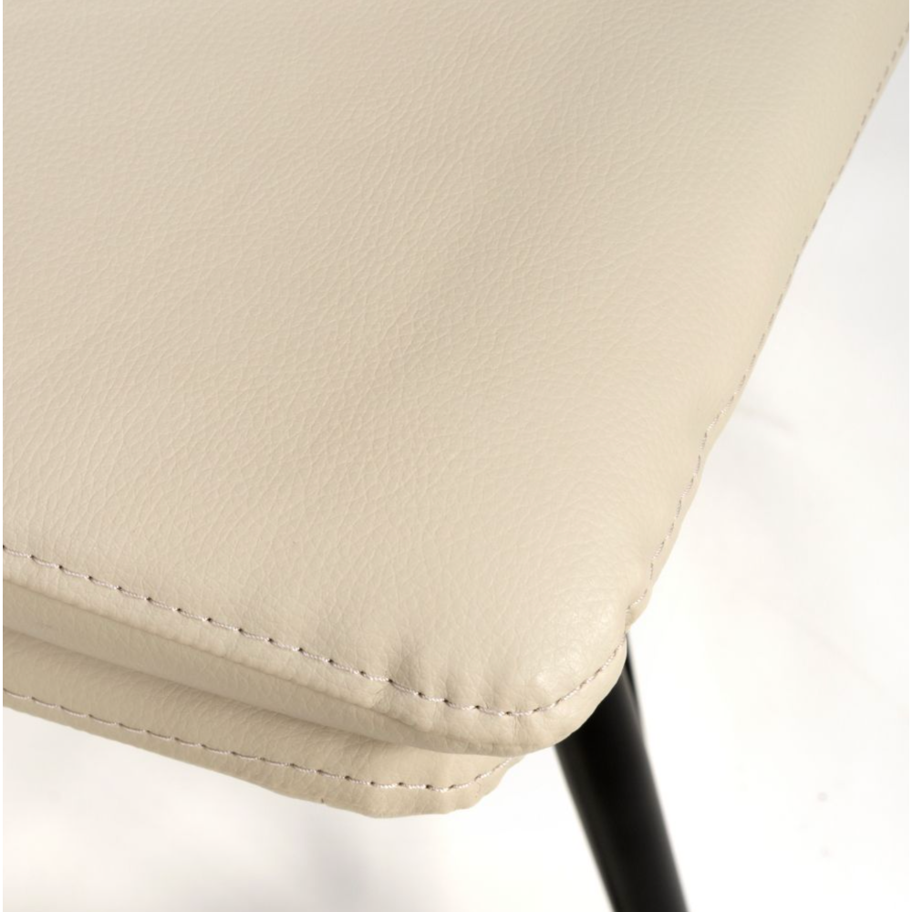 Nobo Swivel Bar Chair – Taupe